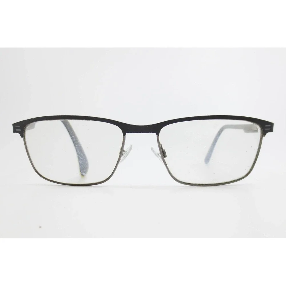 Shaq by Zyloware 021 Matte Black Rectangular Eyeglass Frames 150mm Demo Lenses